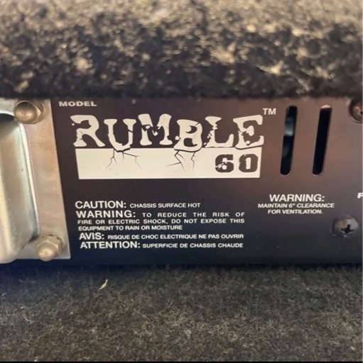 アンプ Fender RUMBLE 60 -Combo Amp-