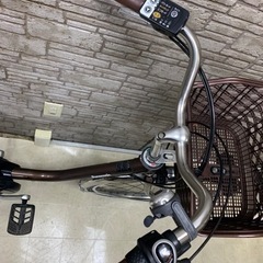 感謝祭SALE 東京23区配達無料　2016年モデル　新基準 Panasonic パナソニック ビビTX 6.6Ah リチウム 電動自転車☆中古26