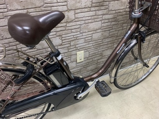 感謝祭SALE 東京23区配達無料　2016年モデル　新基準 Panasonic パナソニック ビビTX 6.6Ah リチウム 電動自転車☆中古26