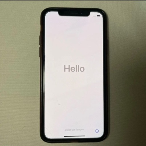 【12/17まで！】iPhoneX 256GB silver SIMフリー
