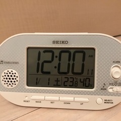 電波時計　SEIKO SQ795W 