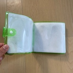 CD／DVDファイル　(12枚収納) 緑の画像
