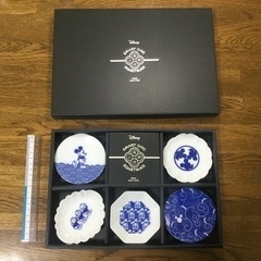 【未使用新品・箱入り】ディズニーシリーズ小皿(5枚組)