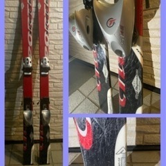 スキー靴　スキー板　セット　子供用ジュニアの画像