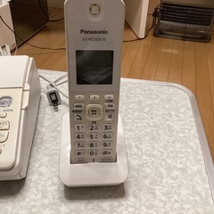 説明書あり！美品です。パナソニックFAX付き電話・子機つき