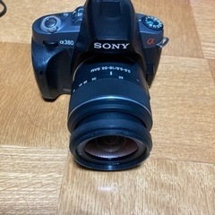 一眼レフカメラ  α380【値下げしました】