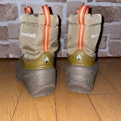 モンベル mont-bell スノーブーツ パウダーブーツ　キッズ　15cmの画像