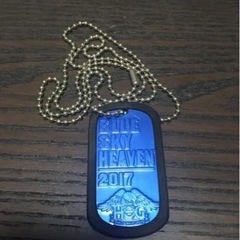 ハーレーダビッドソン　ブルースカイヘブン2017  ドックタグ風...
