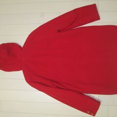 バーバリー 赤コート　M【美品】の画像