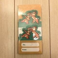 ディズニー　チップとデール　メモ帳