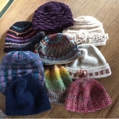ニット帽　の画像
