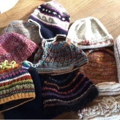 ニット帽　の画像