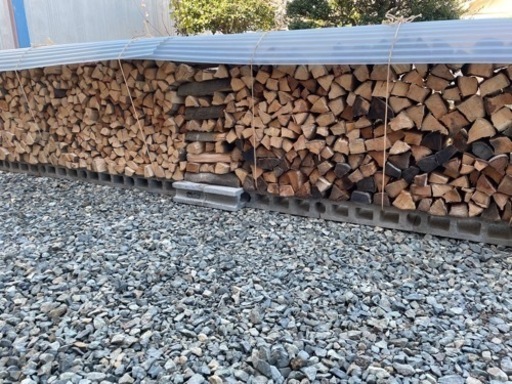 最終値下げ　薪(樫)  1年半乾燥