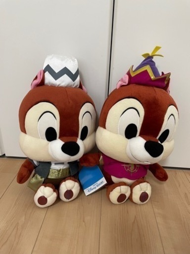 ディズニーシー 公式ぬいぐるみ チップとデール