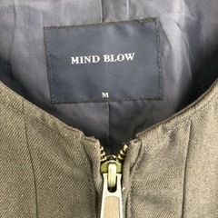 【MIND BLOW】メンズライダースブルゾンMサイズの画像