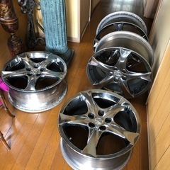 レクサスI S300スポーツ純正オプション4本、スタッドレス用に如何ですか。の画像
