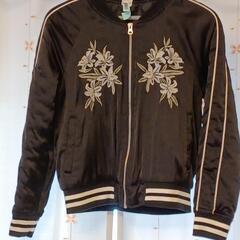 コート、ロングニット、中綿入りスカジャン、Gの画像