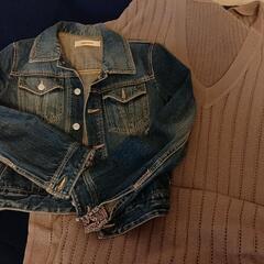 コート、ロングニット、中綿入りスカジャン、Gの画像