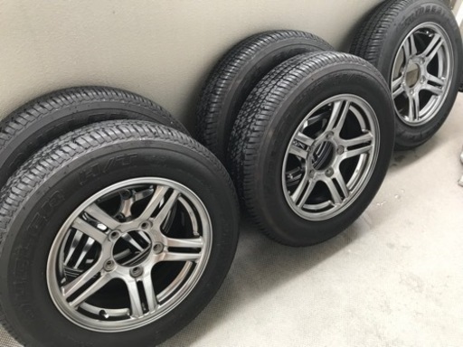 ジムニー  純正アルミホイル＋タイヤ 4本セット