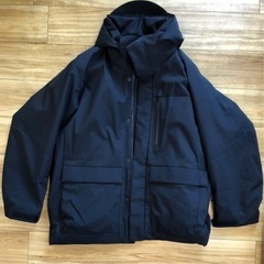 ユニクロ　ハイブリッドダウンパーカー　黒　メンズ　3XL