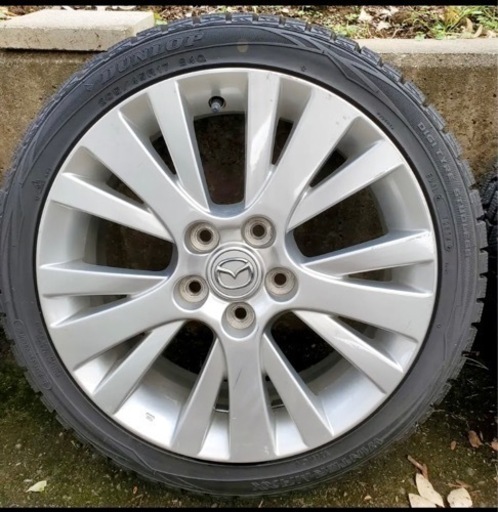 マツダ純正17インチホイールスタッドレス4本セット