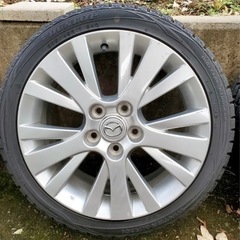 マツダ純正17インチホイールスタッドレス4本セット