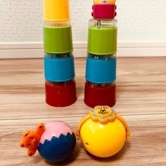 ベビー☆知育おもちゃとボールセット