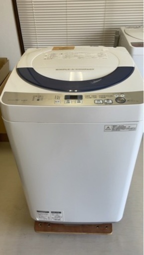 SHARP 洗濯機 5.5kg 2016年製
