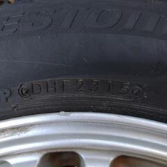 4本　アルミセットBRIDGESTONE　スタッドレスタイヤ　1...