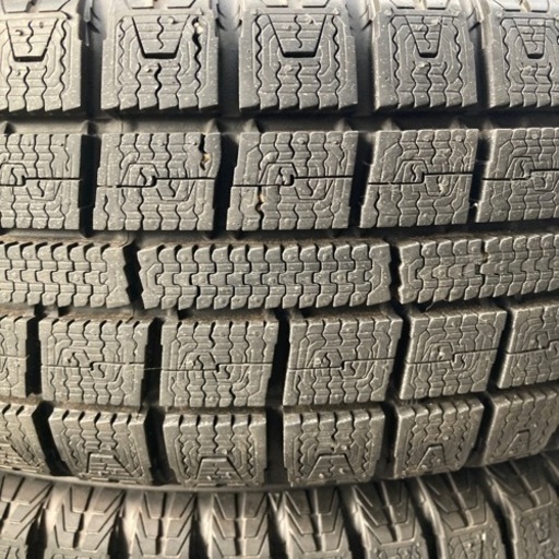 スタッドレスタイヤセット　日産純正　155/65R 13　バリ溝