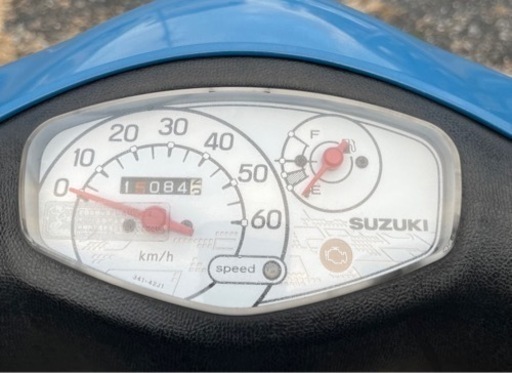 102.  スズキ　レッツ　現行型　原付　バイク　50cc   車体
