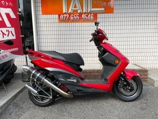 ★15万円　シグナスX SR マフラーカスタム！セル1 実働車★ヤマハ　シグナス　SE44J 3型　スクーター