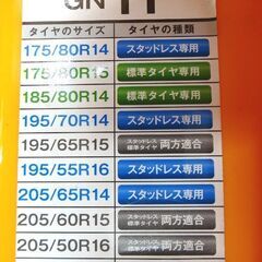 お値下げ中！ 非金属タイヤチェーン ネットギア ジラーレ GN11 195/65R15 他 (プリウス カローラ パジェロミニ ミニクーパーS 等) 中古 札幌市 豊平区 西岡店の画像
