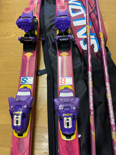 サロモン　170センチ　女性用　スキー板