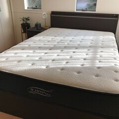 ニトリ収納付きダブルベッド