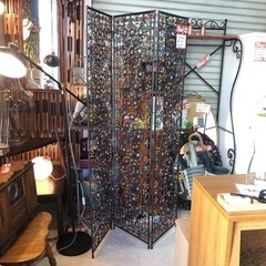 ビーズパーテーション アンティーク おしゃれ かわいい 背景 目隠し