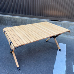 Hilander ハイランダー ロールトップテーブル90 の画像