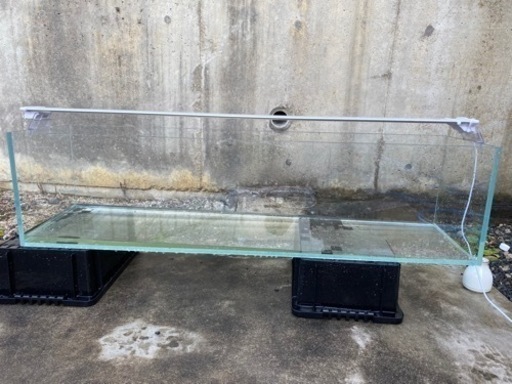 オールガラス水槽　120x30x30