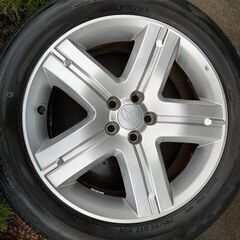 スバル純正　17インチ　7J　+48　215/55/17