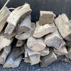 広葉樹　乾燥薪　焚き火などに　2箱30kg の画像