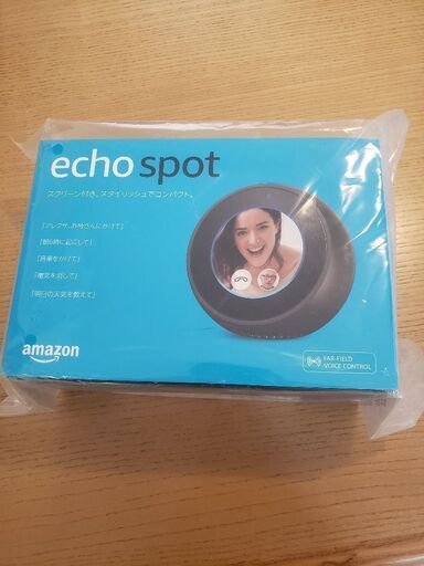 【新品　未開封】Amazon　echo　spot