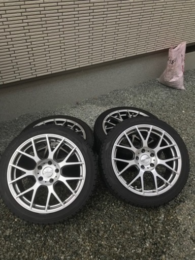 スタッドレスタイヤ　4本セット　225/45R18 BMW