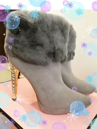 Emiria Wiz♡ファー♡ショートブーツ♡L size♡美品