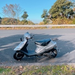 アドレスv100 自賠責2年 新品オイル付き