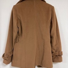 【中古】ピーコート（キャメル）　の画像
