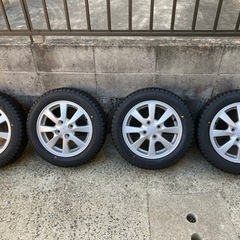 （決まりました）155/65R14 新品スタッドレス2021年製　グッドイヤーナビ8 タイヤホイールセット