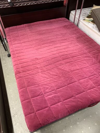 ★来店限定★　□ダブルベッド　跳ね上げ収納付き