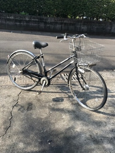 お取引感謝【車体塗装有】ミヤタ自転車・２６インチ・ベルト式・シティーサイクル・中古