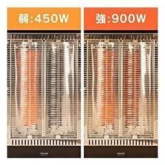 １シーズン未満使用の首振りカーボンヒーターの画像