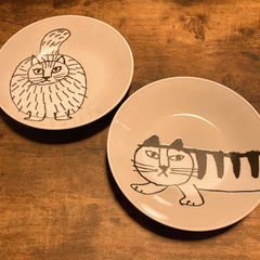 【新品未使用】リサ・ラーソン　食器　ペア